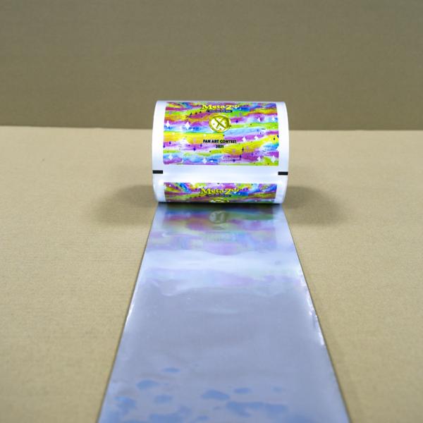 High-Resolution Printing Cartoon Card Packaging Roll Film For Children Toys Cards Packaging