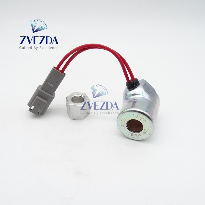 ZVEZDA Hydraulic Cartridge Valve Coil 10VDC Fit Valve Use 6678891 Coil