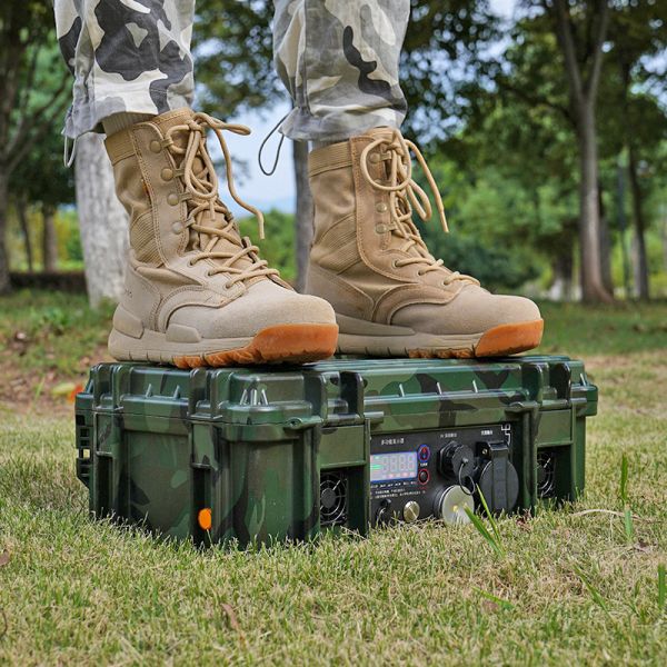 500 Вт Солнечная домашняя электростанция для хранения энергии Наружная портативная мобильная аварийная коробка питания