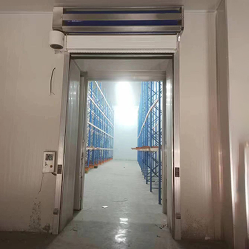 Durable High Speed Freezer Door 0.75KW-1.5KW Rapid Opening / Closing