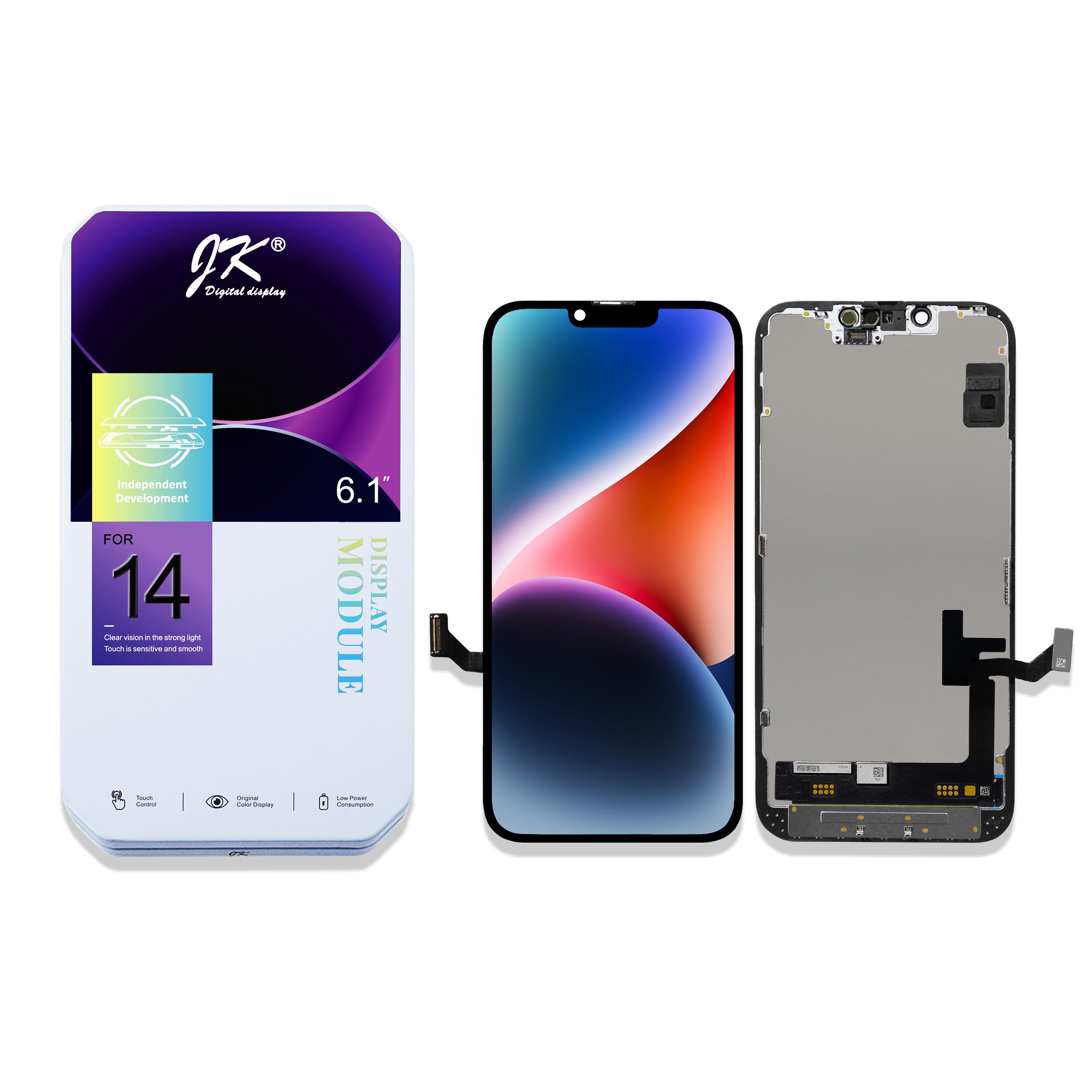 IPS Technology Phone Parts LCD Display High Brightness and Wide Viewing Angle Compatible with Various Smartphone Models