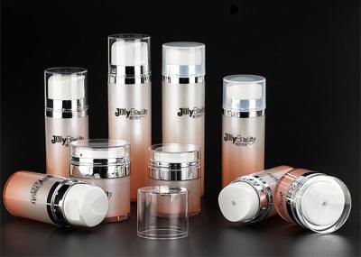 PP Cover Cap Empty Makeup Bottles Orange Color Cosmetic Packaging Containers