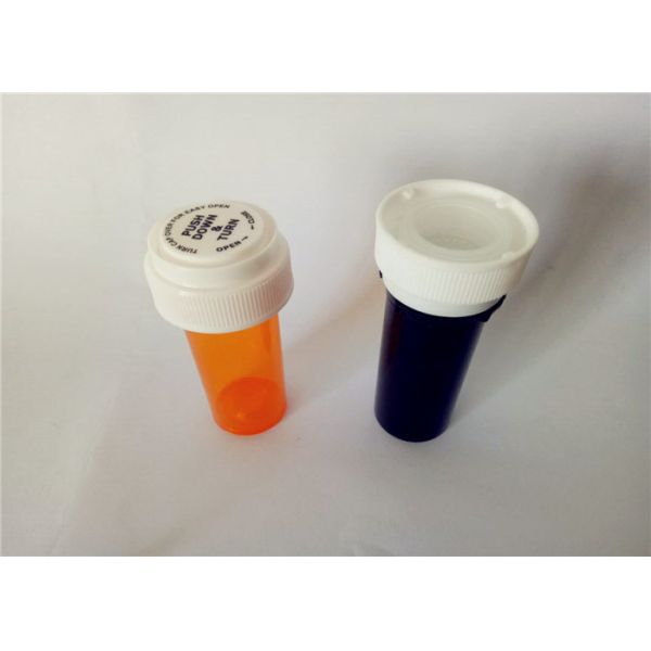 Opaque Black Cannabis Prescription Pill Contain Silk Screen Printing UV Light Blocked