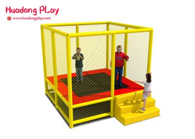 Toddler Trampoline Park Equipment 7 Feet With Safety Net Enhance Motor Skills