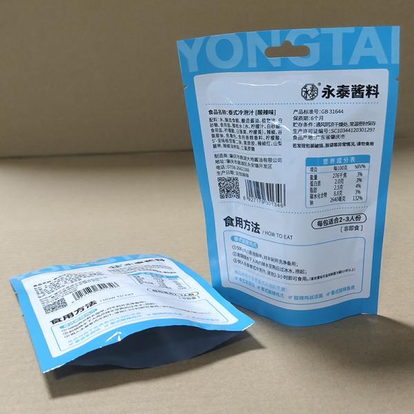 Premium Leak-Proof Liquid Seasoning Bags For Safe Storage High Barrier Durable Customizable