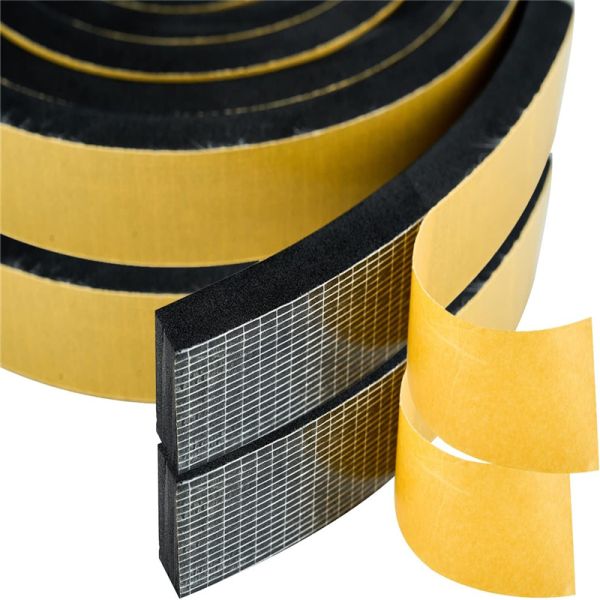 Insulation Weatherproof Door Weather Stripping Windows Seal Strip Rubber Self Adhesive