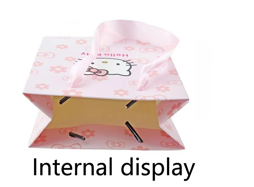 Pink Packaging Box Cute Cartoon Jewelry Packaging Handbag