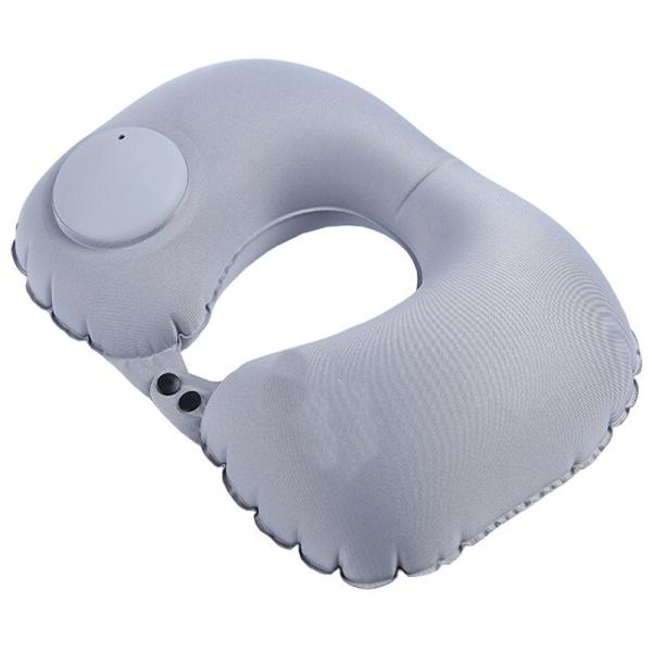 New high quality customized automatic press type inflatable U neck pillow