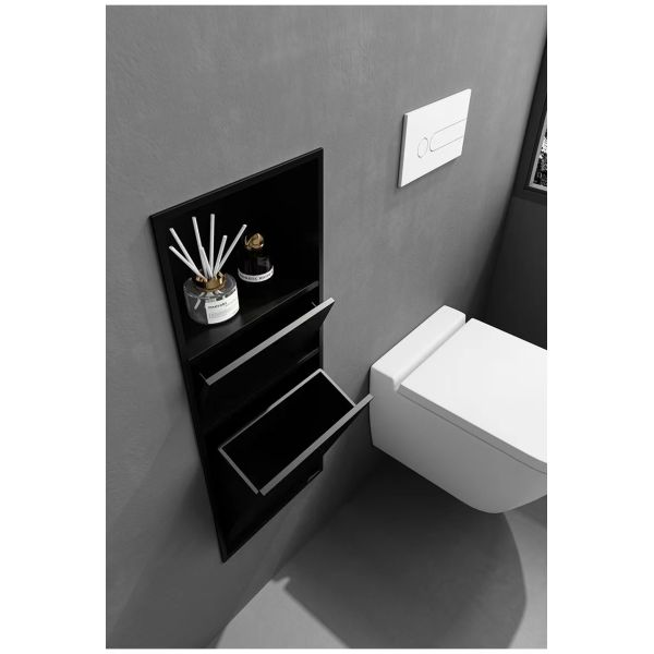 25X300mm Chrome Surface Finishing Bathroom Toilet Support Grab Bar for Elderly Safety