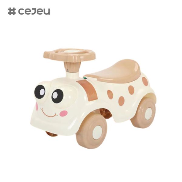 CJ-102, Детская машина с винтом 1-3 года детский скутер музыкальное освещение четырехколесное противоперевертывание, с огнями / музыкой внизу