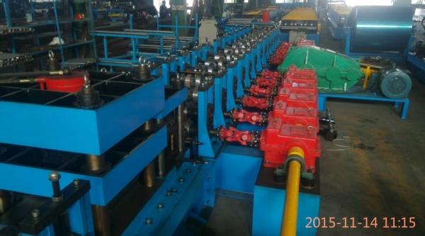 380V/3phase 50 de protetor hertz de rolo do trilho que forma a máquina para a estrada e relacionam campos