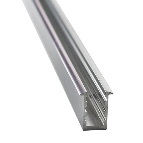 6063 T5 Anodized Silver D Shape 5.8m Aluminum Alloy Ladder Profiles