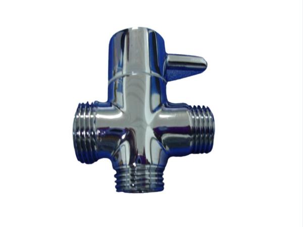 Professional Pool Plumbing Valves , Three Way Shut Off Pool Diverter Valve
