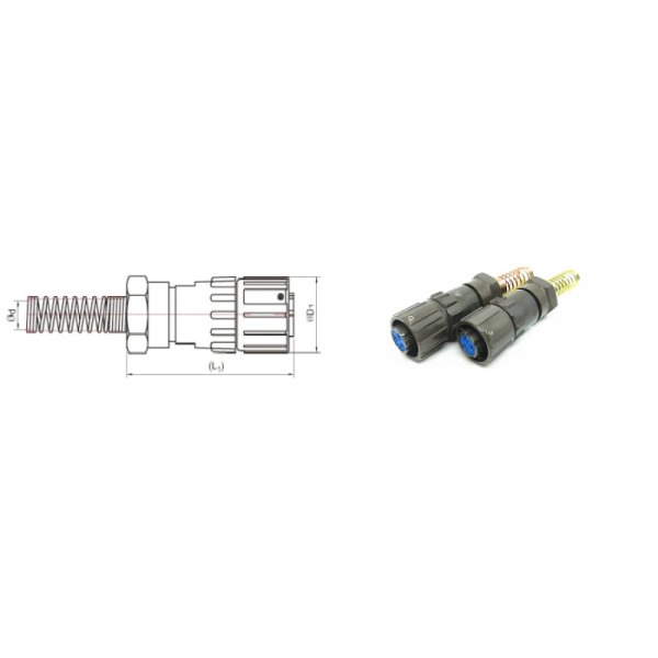 FQ Series USSR Series Circular Thread Connector Male And Female Sets