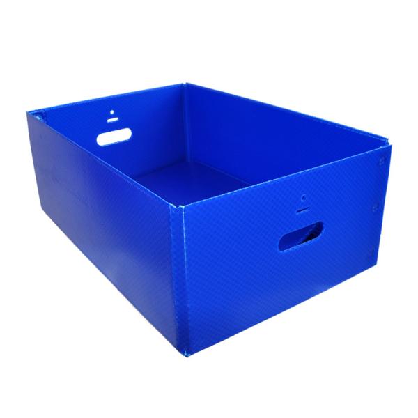 revestimento UV reciclável ondulado 6mm reusável das caixas plásticas de 5mm
