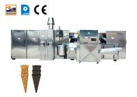 Eficiência automática do gelado Sugar Cone Making Machine High
