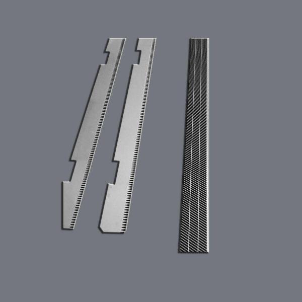 Precision Chemical Etched Stainless Steel Printer Blades 0.1mm-3mm