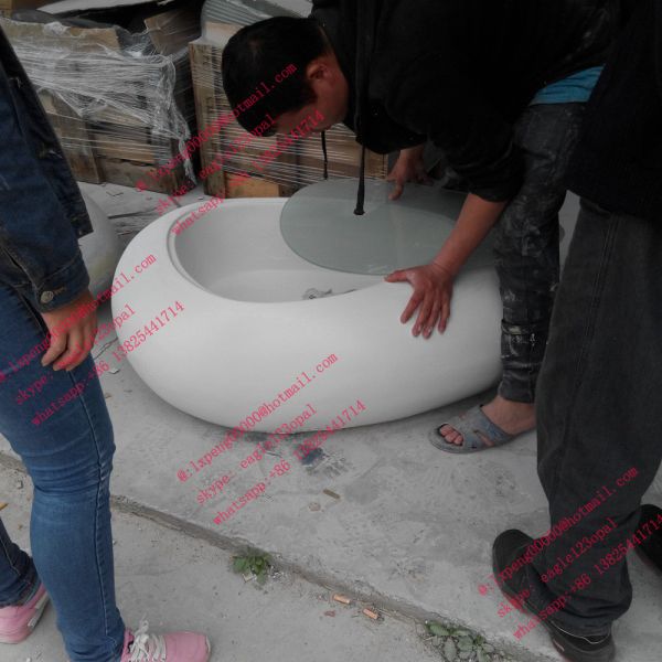 customize size fiberglass chair as decoration statue in plaza hall or supermarket