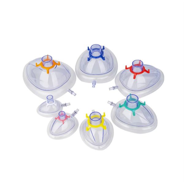 Air Cushion Mask Disposable Pvc Anaesthesia Mask For Patients In Hopital