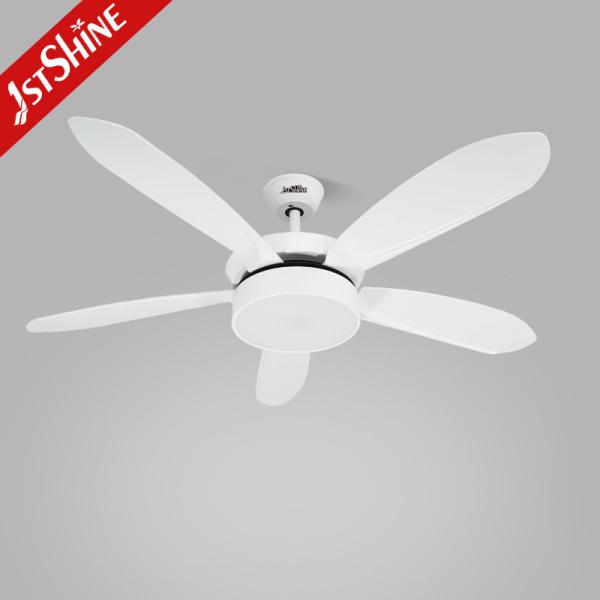 1stshine LED Ventilador de teto com comando remoto e 5 velocidades Voltagem de entrada V 110-240V-50-60Hz DC