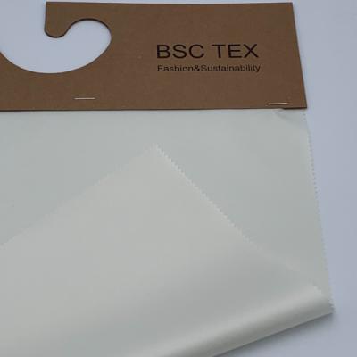 50D 88 Gsm Breathable Outdoor Fabric 100 Polyester Pongee Waterproof Stretch Twill Membrane