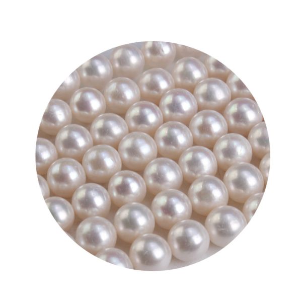 Jewelry  Cultured Pearl Powder White Round  Pearl for Jewelry Making Necklace Bracelet Loose Pearl Beads
