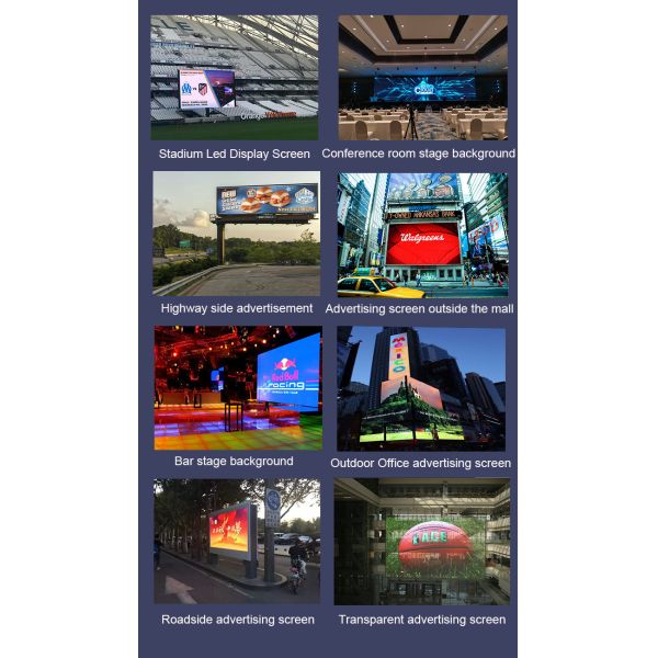 HD P4 SMD1921 Outdoor Led Display Screen Hire For Meeting Room Shopping