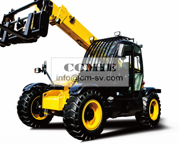 High Efficiency Telescopic Forklift Truck Standard Auxiliary Hydraulic System