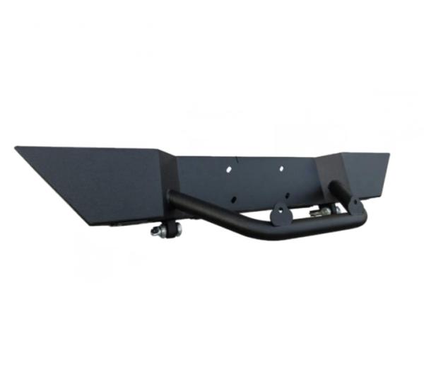 Jeep Wrangler Rock Crawler Front Off Road Metal Bumpers 63*16in Carbon Black