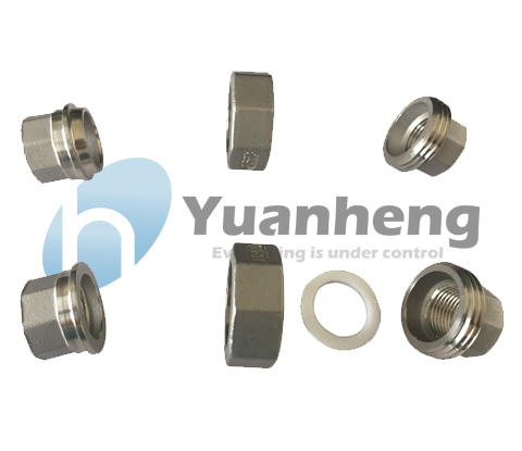 Astm Standard Stainless Steel Pipe Fitting Bpt Or Npt Threaded 2 Mpa Pressure Elbow Union
