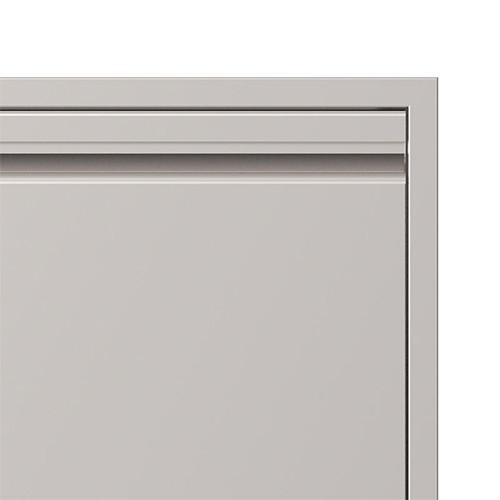 Stainless Steel Drawer Door Combo Trash Bin With Triple Drawer TLDDOI031