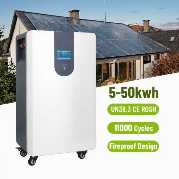 Exliporc 48V BMS Solar Lithium Battery Wall-Mounted Home Energy Storage System with 5kWh-15kWh Capacity and LiFePO4 Technology