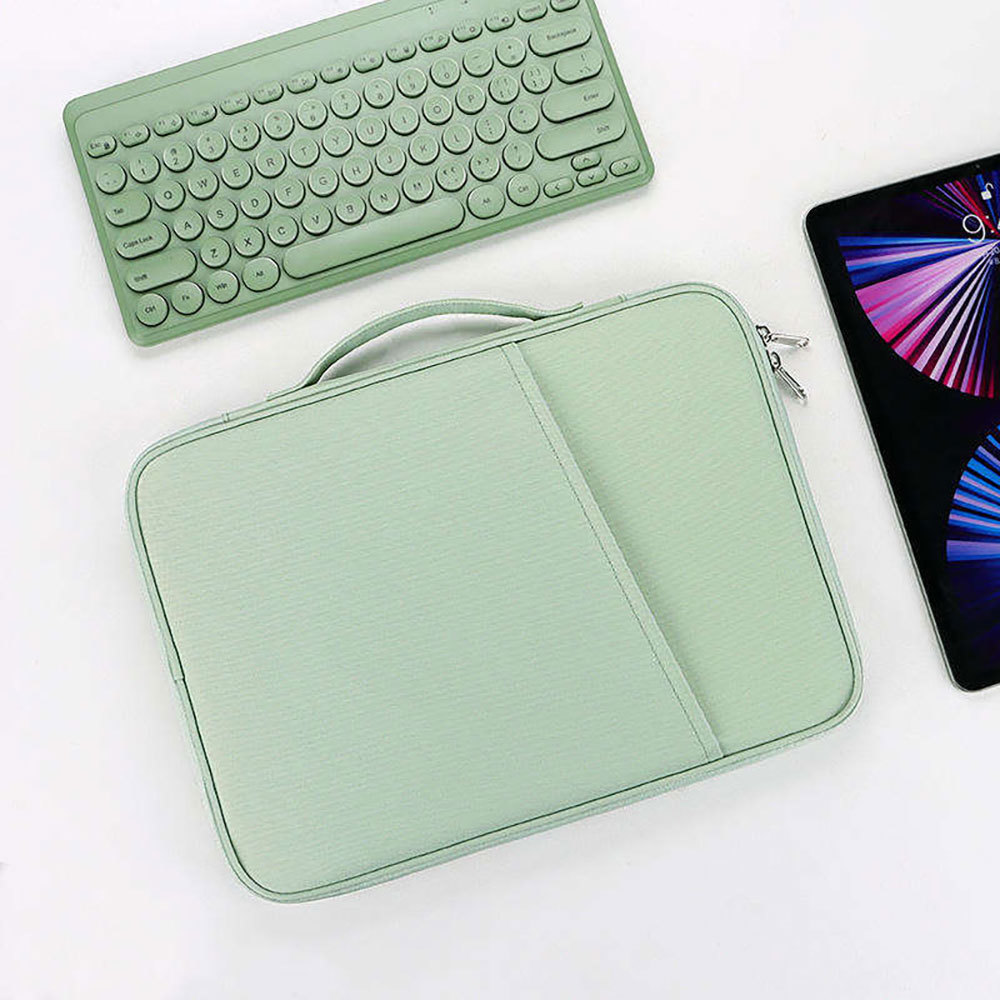 For Laudtec Custom Logo 13.3 Inch Macbook Sleeve Case Waterproof Nylon Laptop Handbag Portable Business Travel Bag Shockproof Wholesale OEM/ODM/Private Label