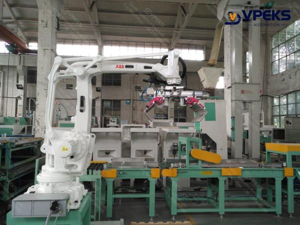 1200mm X 1000mm Depalletizer Machine With 7 Bar Air Pressure 4.0KW Total Power