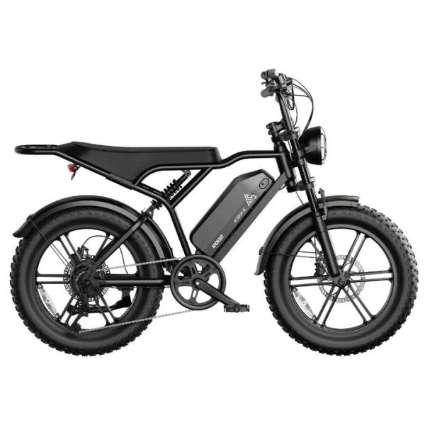 R002 20''*4.0 1500W Full Suspension Moped-style Electric Bike Europe Warehouse Stock Fat Tire Bike