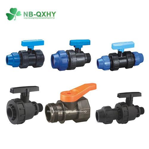 Valva de esfera flexível padrão JIS para encanamento PP PVC PPR Valvas Pn10 Pn16 Estrutura
