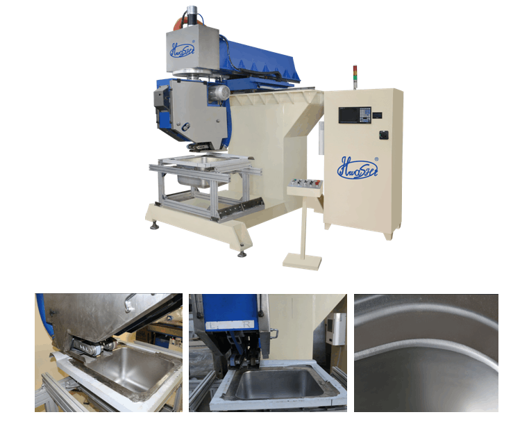 Профессионально подгонянная меля CNC автоматическая и полируя машина для раковины кухни Stanless стальной