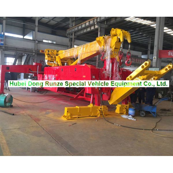 30 Ton Integrated Rotary Recovery Truck Body / Wrecker Towing Truck Body
