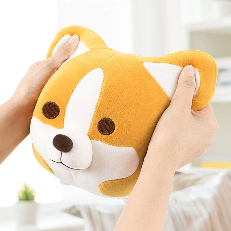 ODM Shiba Inu заполнил игрушку, милую подушку плюша Corgi EN71-1-2-3