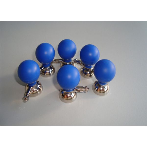 Blue Ecg Bulb Electrodes 24mm 32mm Bulb Diameter Suction Cup Electrodes