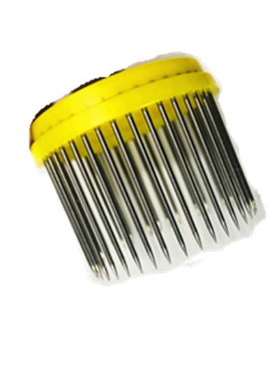 Couleur jaune de élevage de la Reine de l'apiculture de cage de la Reine d'aiguille pour l'apiculture