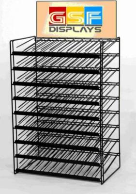 5 tier portable wire shelf display rack