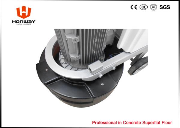 Gear Driven Industrial Floor Grinder Planetary Grinding Machine With 250*3 Plate