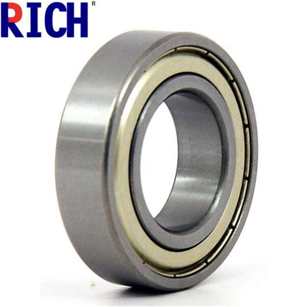 Chrome Steel Ball Bearing 6201 For Automobile With One Side Rubber Seal Ring