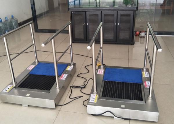 Máquina da limpeza da sapata da cozinha AC220 única com corrimão, limpeza pela água a Austrália