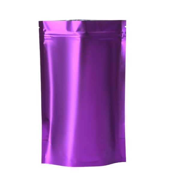 Holographic Rainbow Resealable Smell Proof Aluminum Foil Pouch Mylar k