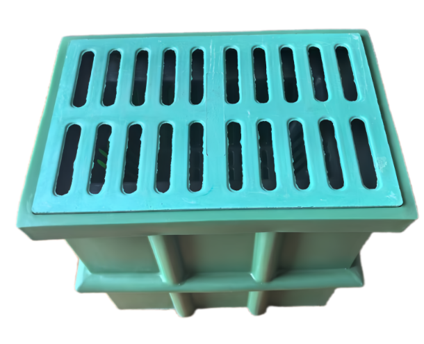 Cucina de plástico cuadrado captura de grasa de plástico rural captura de aceite de plástico tanques subterráneos