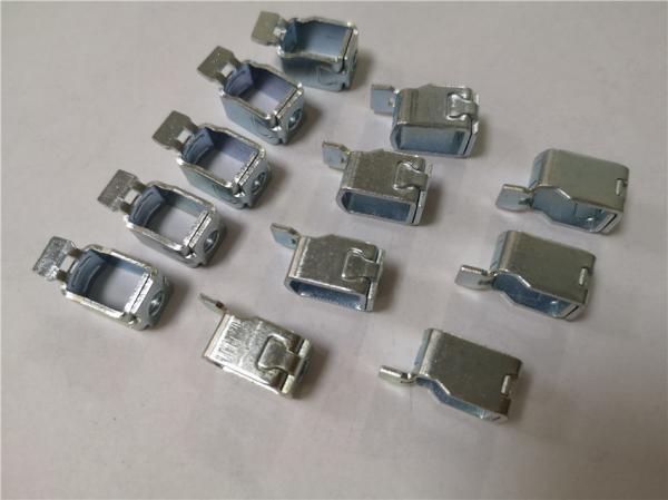 Peças de estampagem de metal para distribuição de potencial elétrico, acessórios: tampa final, rolha, placa divisória, viagem de marcador, etc.