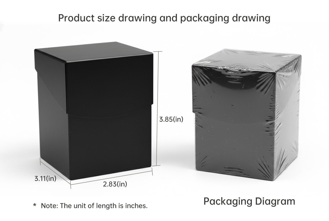 Custom PP Card Storage Boxes  Strong  Sustainable  and Designed for Collectors