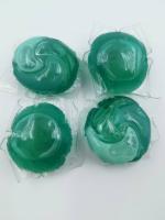15g 4-1 Appareils ménagers à double couche Capsules de détergent pour les vêtements